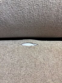 Torn up furniture