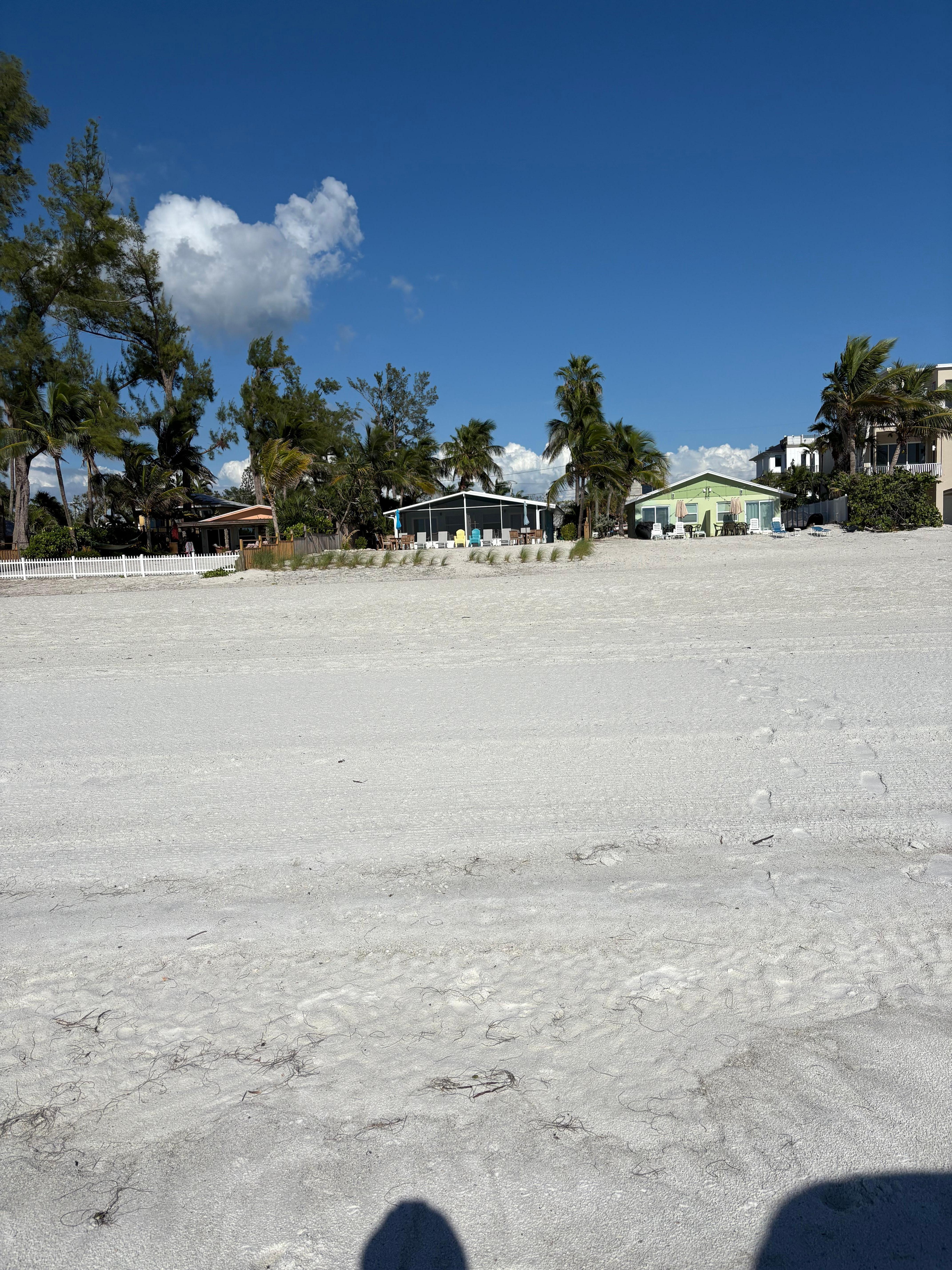 House from the beach