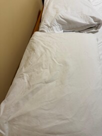 Hair on the โfreshly madeโ pillow