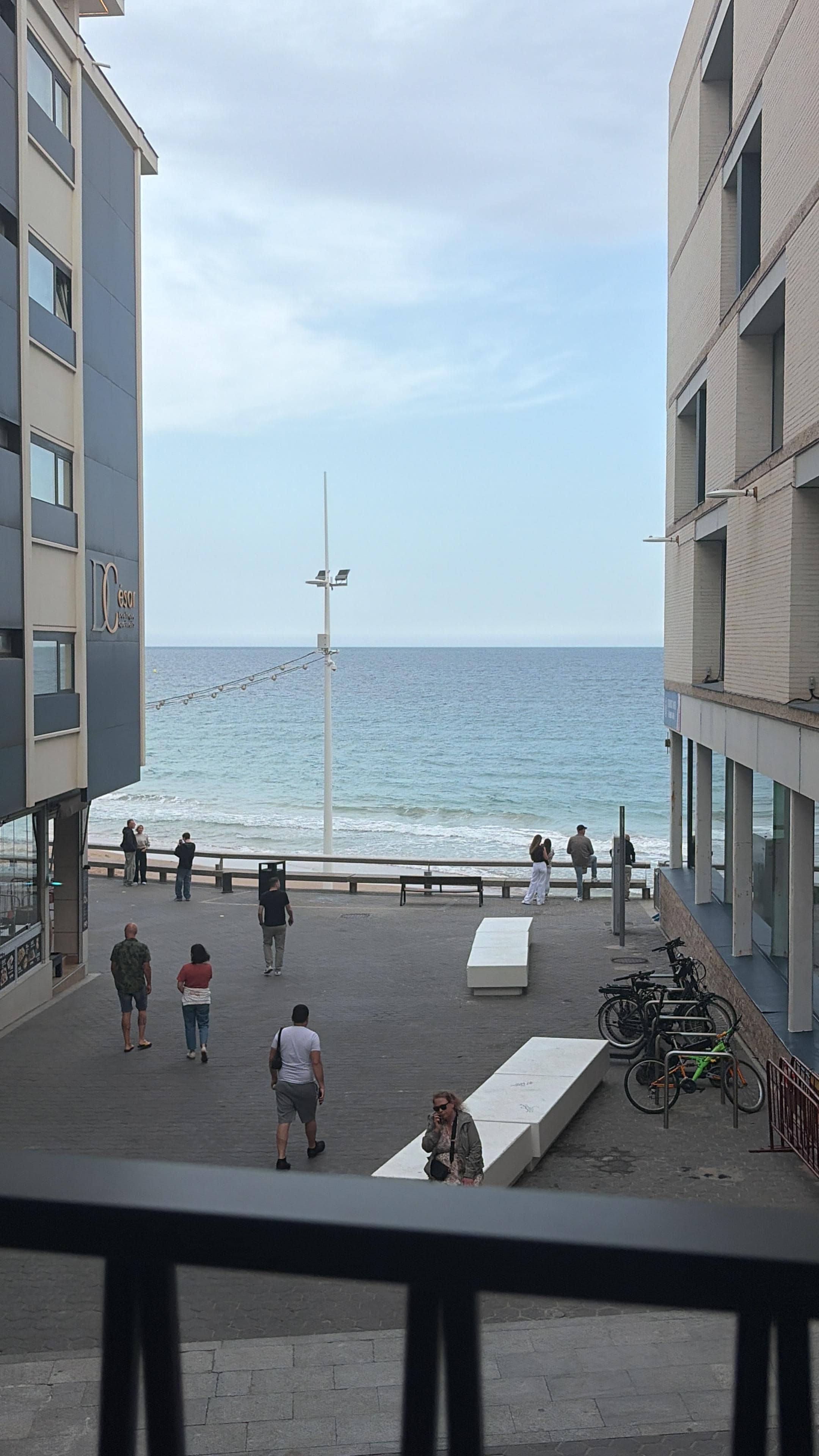 View from Balcony 1st floor 