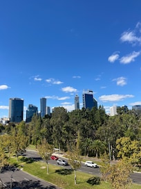 View from executive room balcony, 4th floor
