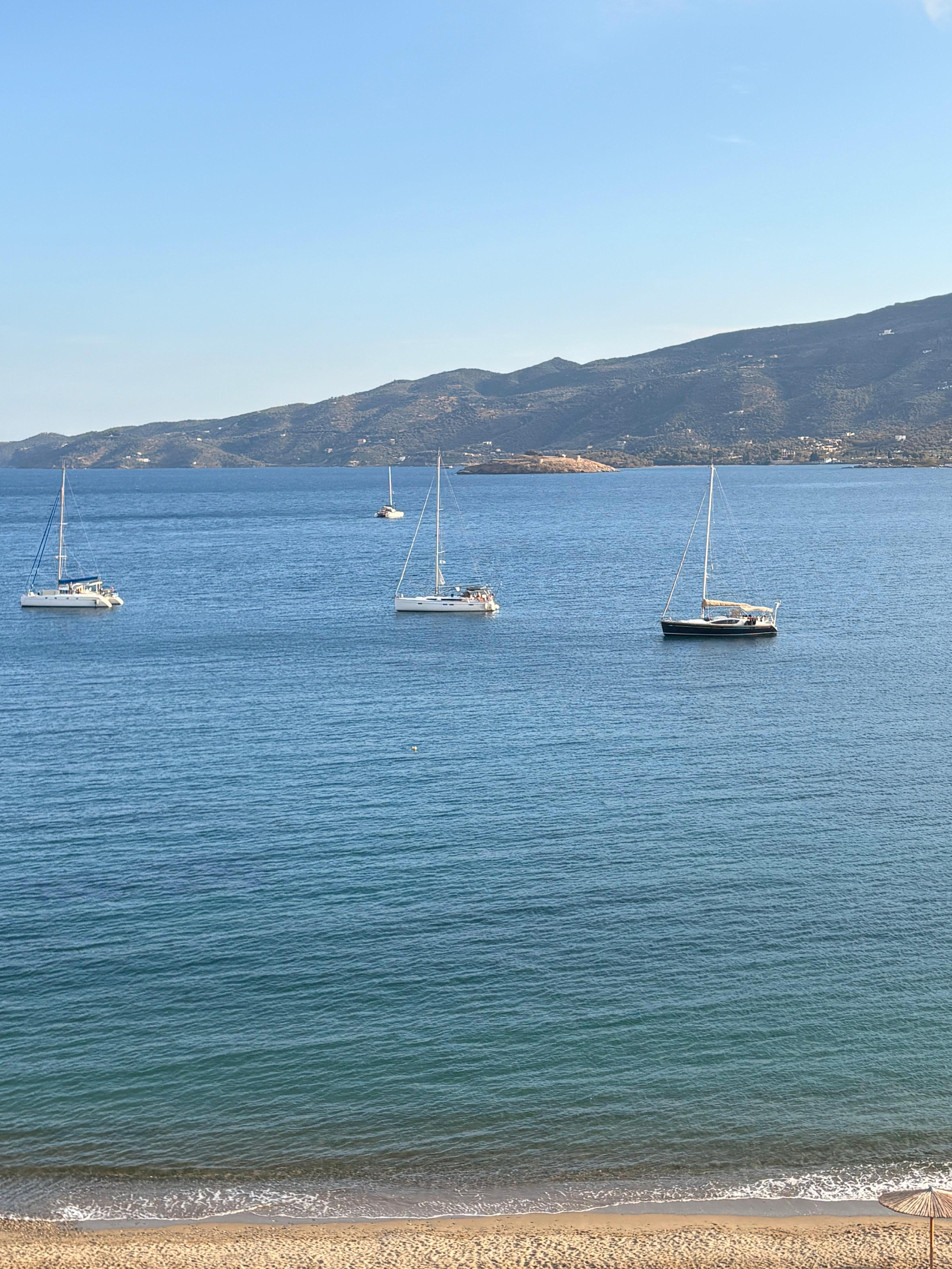 Utsikt fra rom med balkong i 3.etg