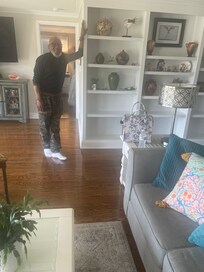 Guest in house.