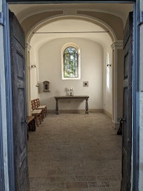 Kapel på stedte, meget smukt giver ro.