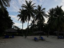 private beach