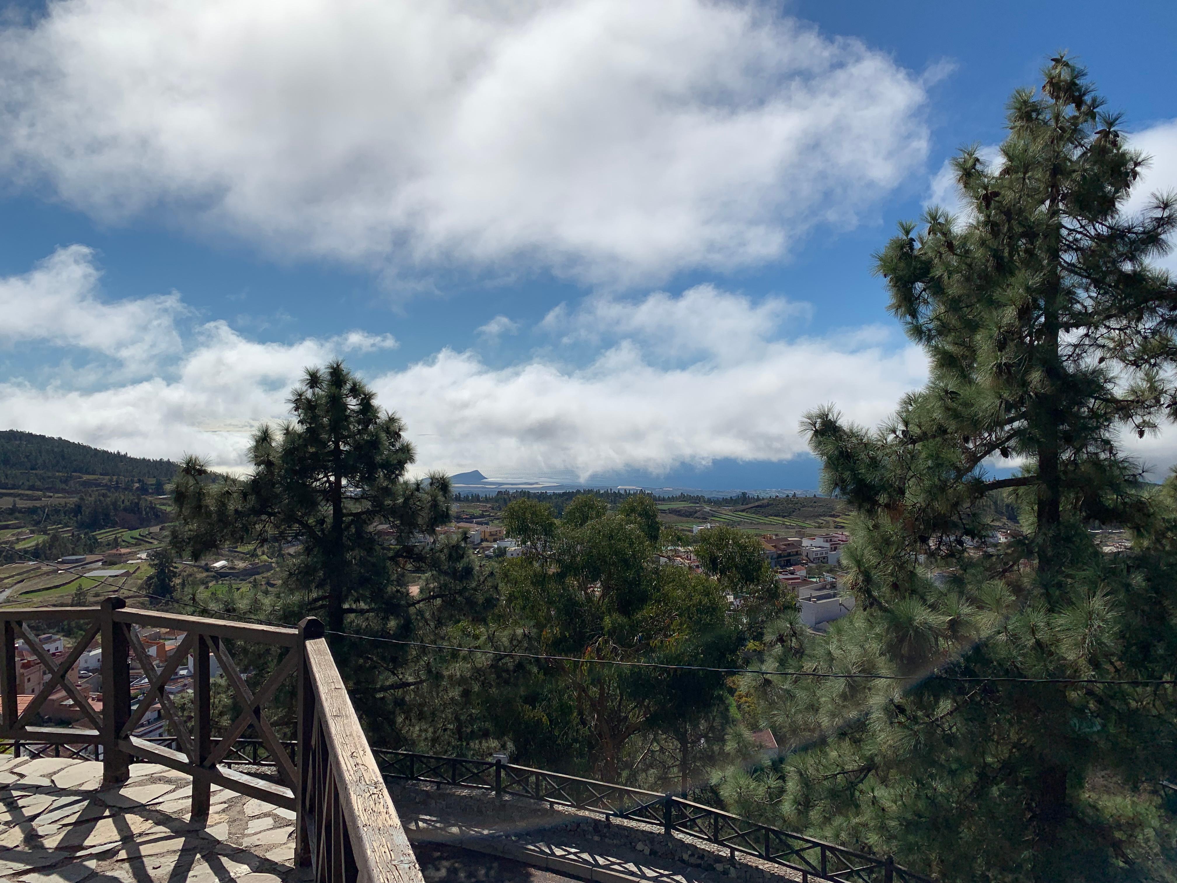 View to coast from path to Vilaflor, a few mins from hotel by foot