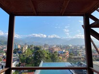 Full view of the Himalayas once you climb up!