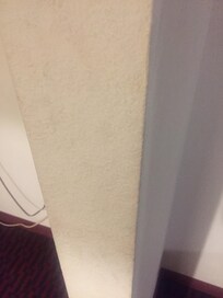 Yellow stained walls