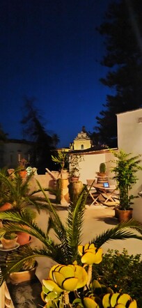 Private roof garden