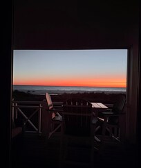 Sunset photo- master bedroom patio