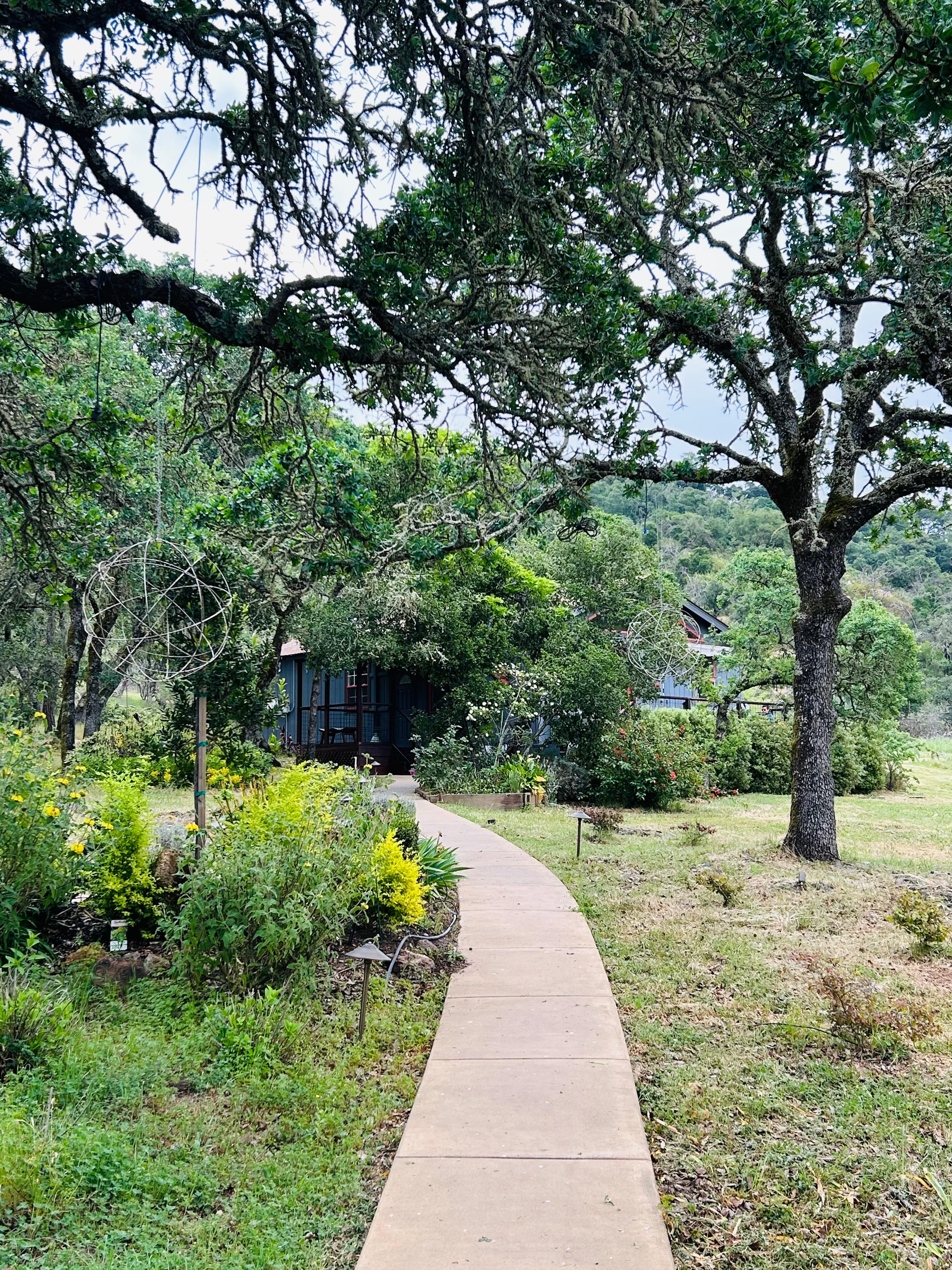 Path to guest house