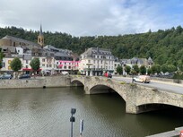 Utsikt från vårt rum.