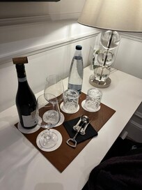 Bonito detalle de bienvenida.