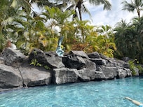 Backyard pool
