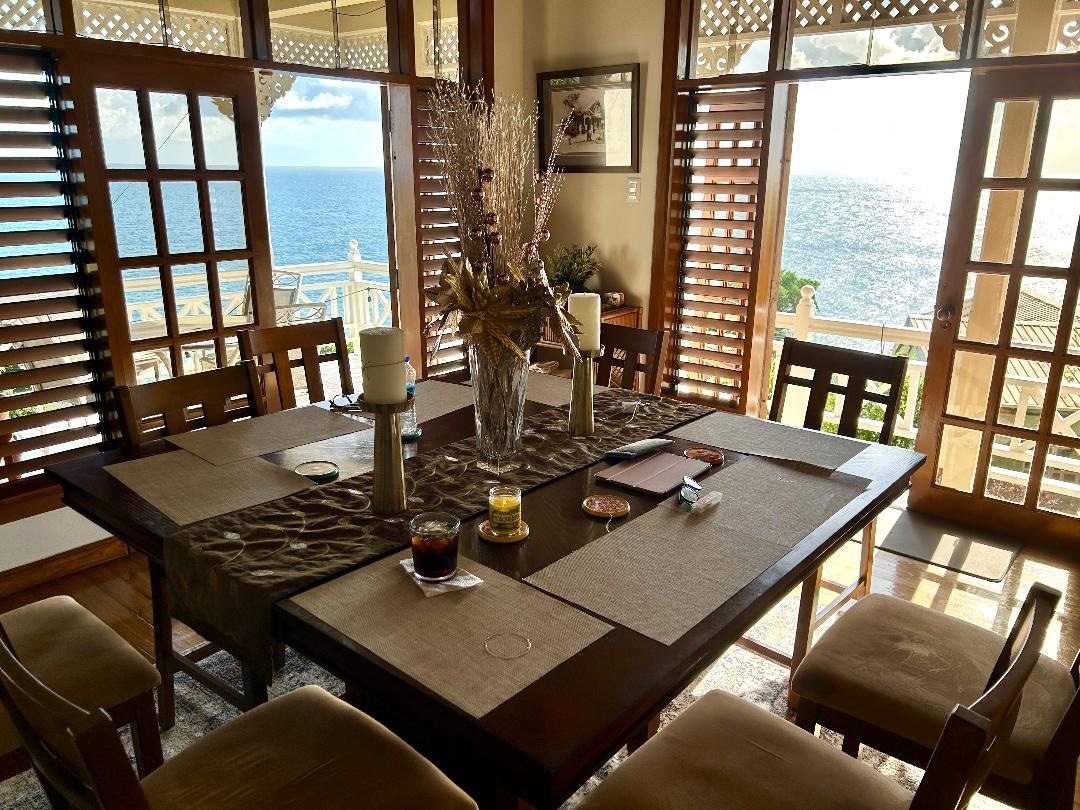 We absolutely loved the open-air dining room