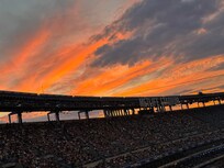 MetLife Stadium on a perfect evening