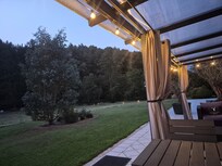Udsigt fra terrassen