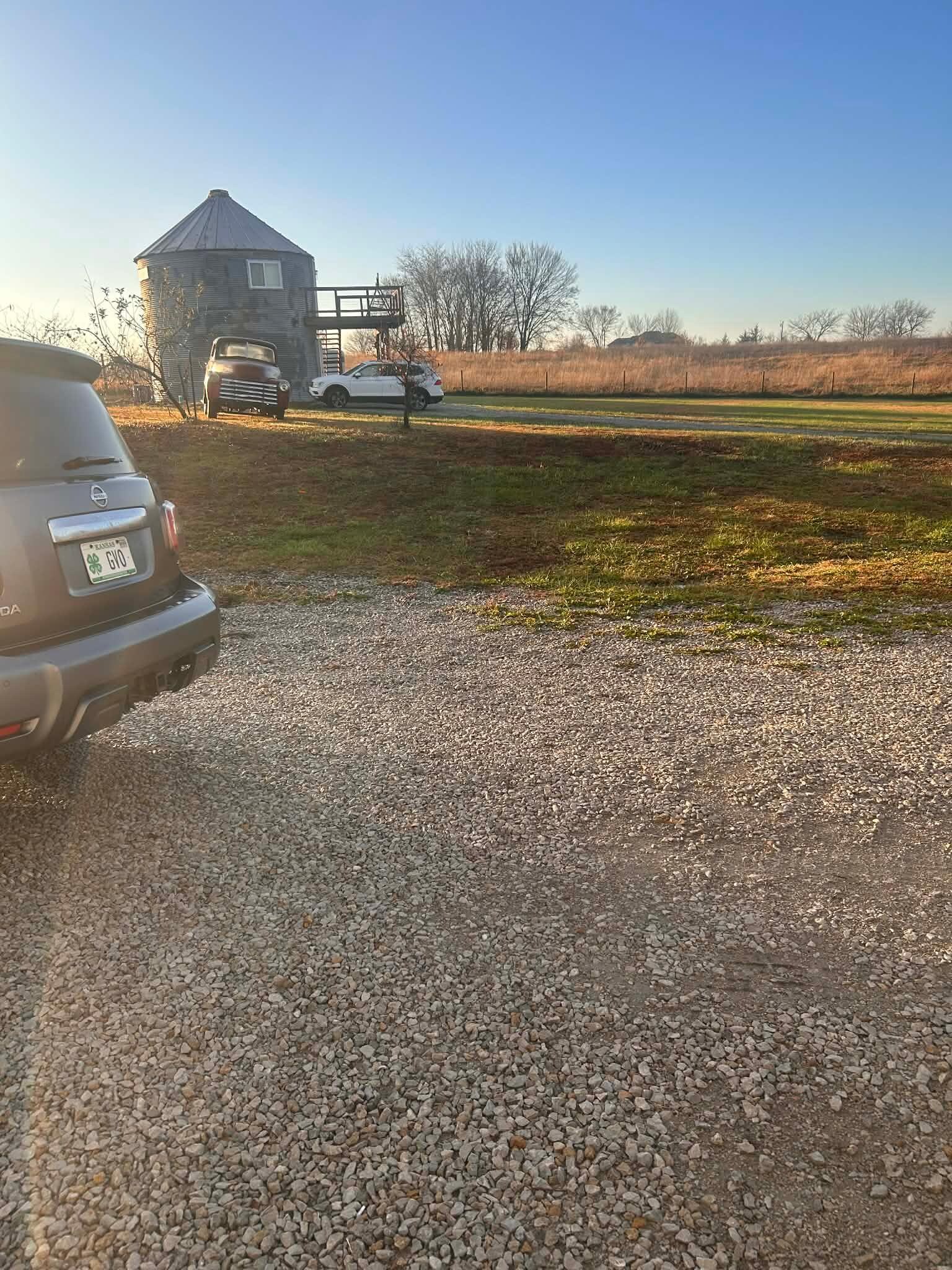 From the front door to the silo rental.