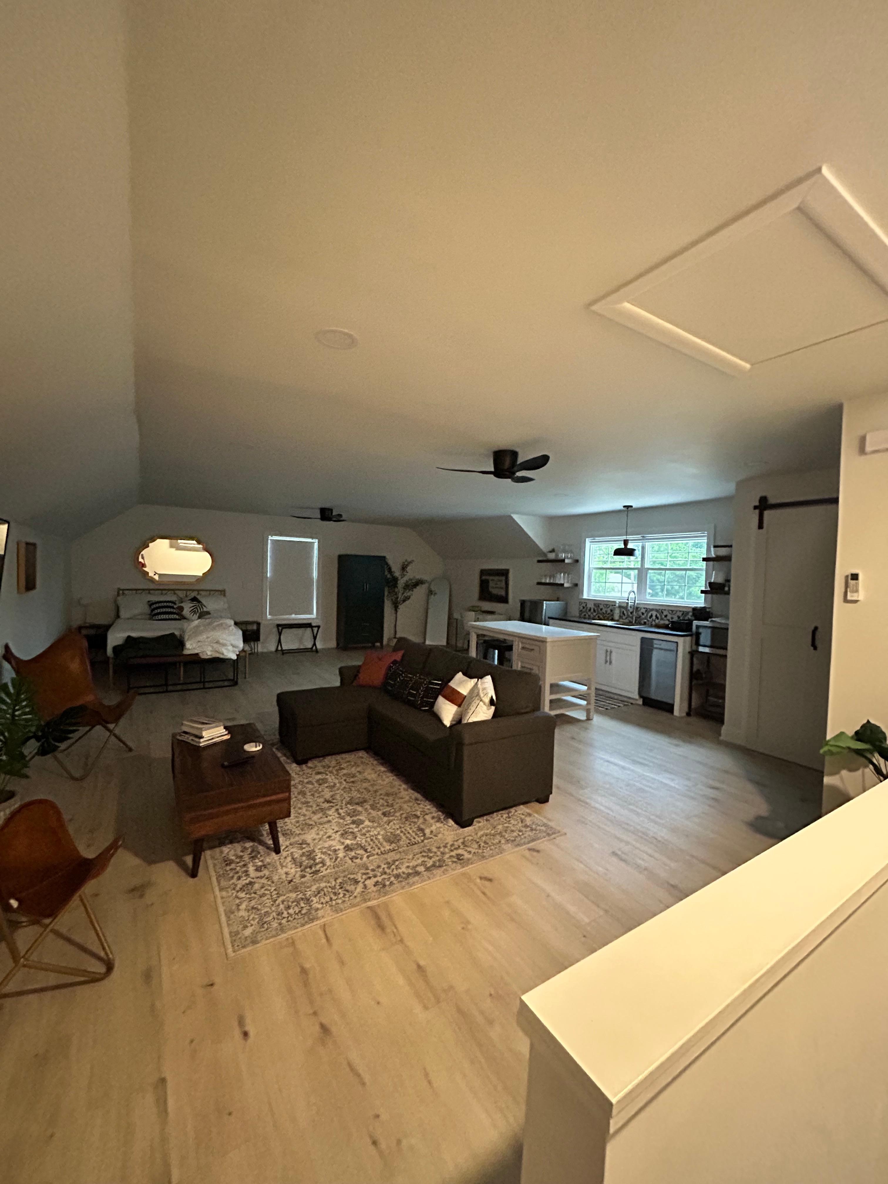 The beautiful studio 
