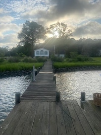 View of the house from the dock
