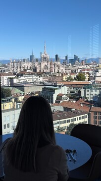 La vista del desayuno