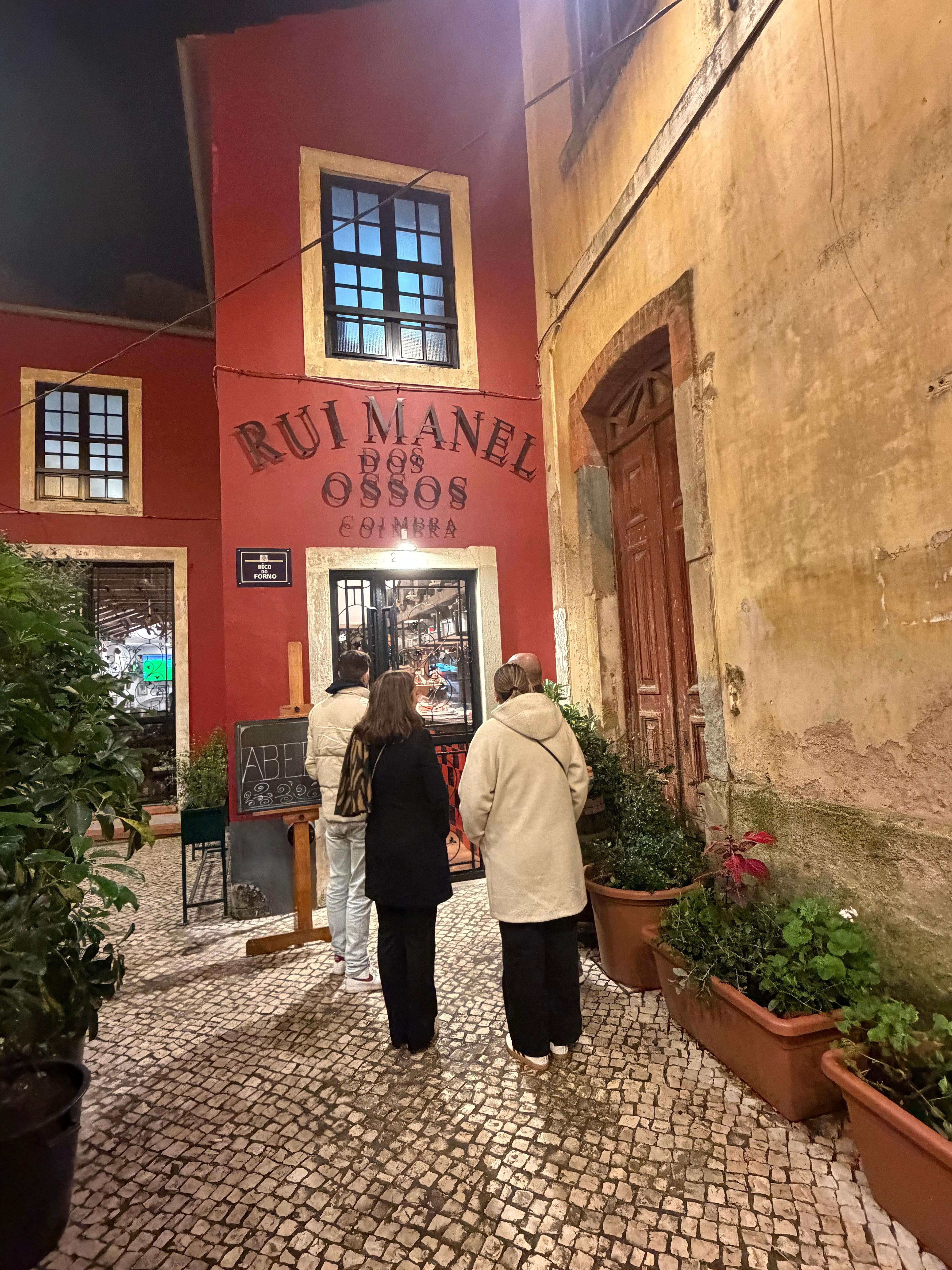 Very good Portuguese restaurant. The police officers suggested we order some thing with bones.