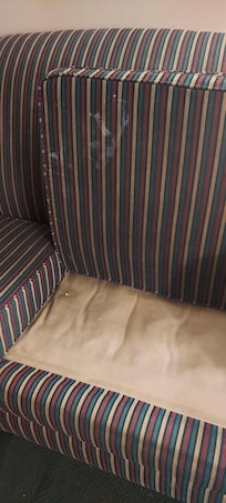 Questionable white stains