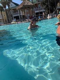 Pool is huge
