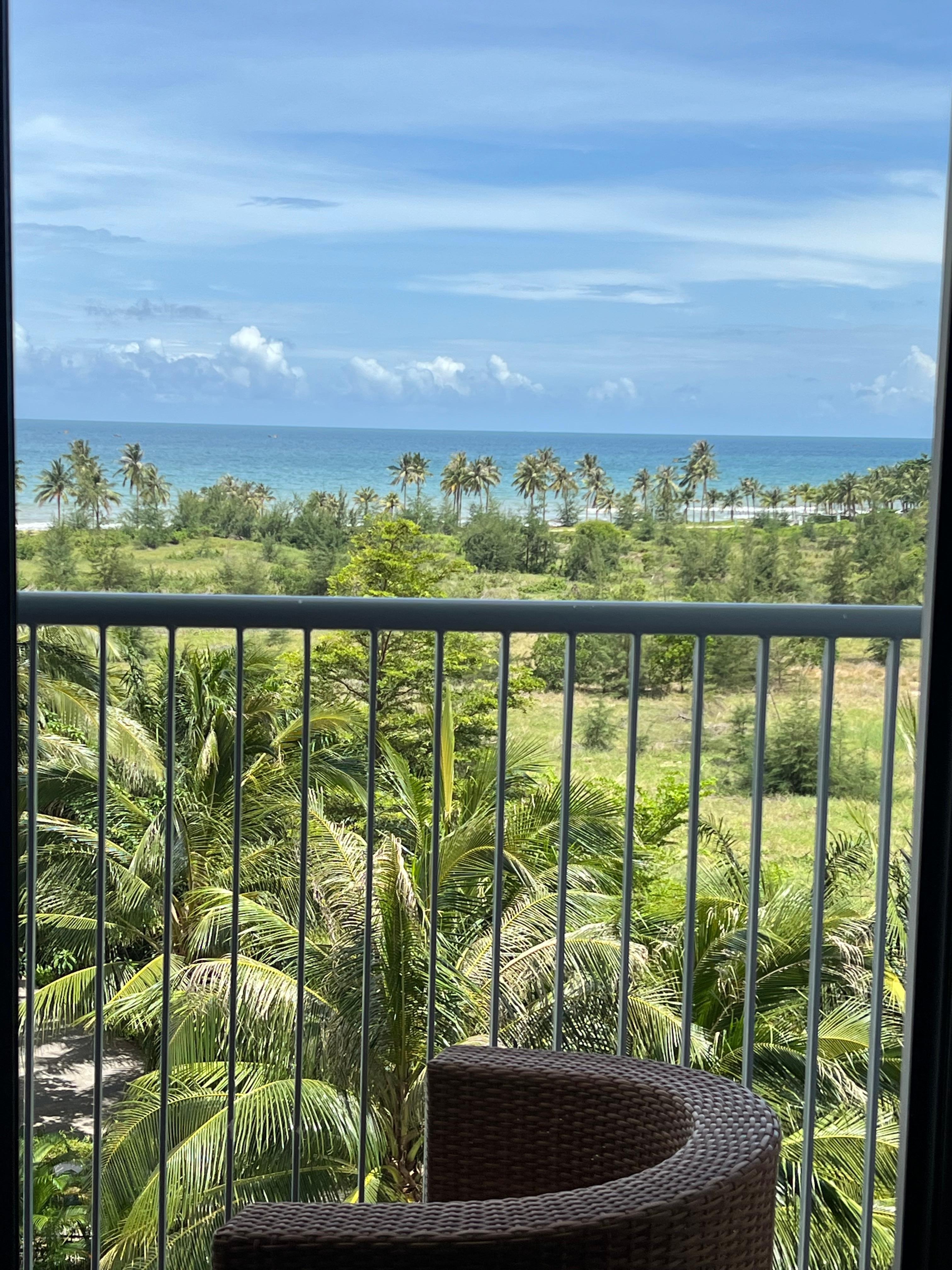 The view from our room