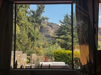 Vista desde nuestra ventana del cuarto