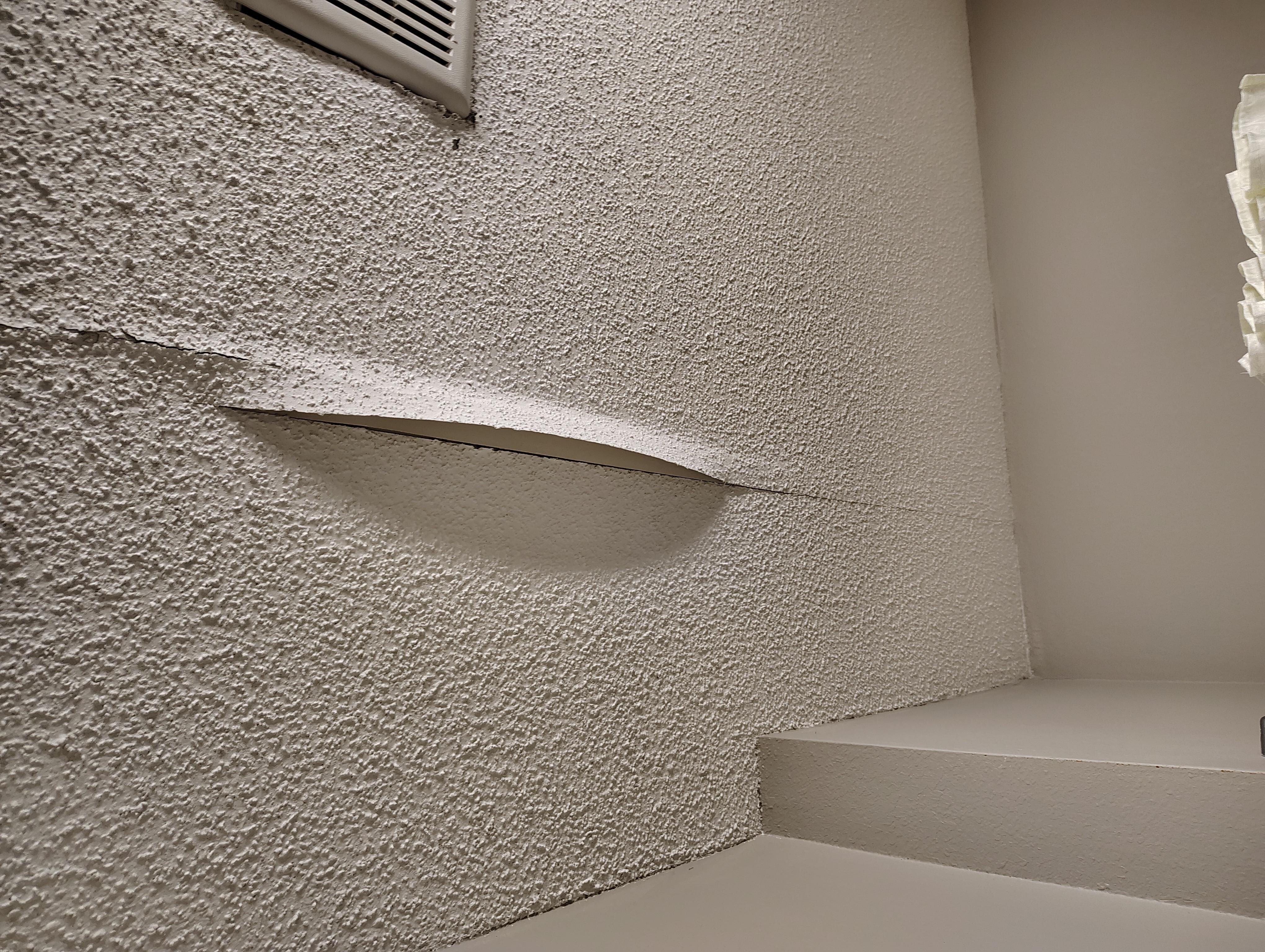 Ceiling falling