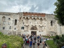 Golden gate of palace