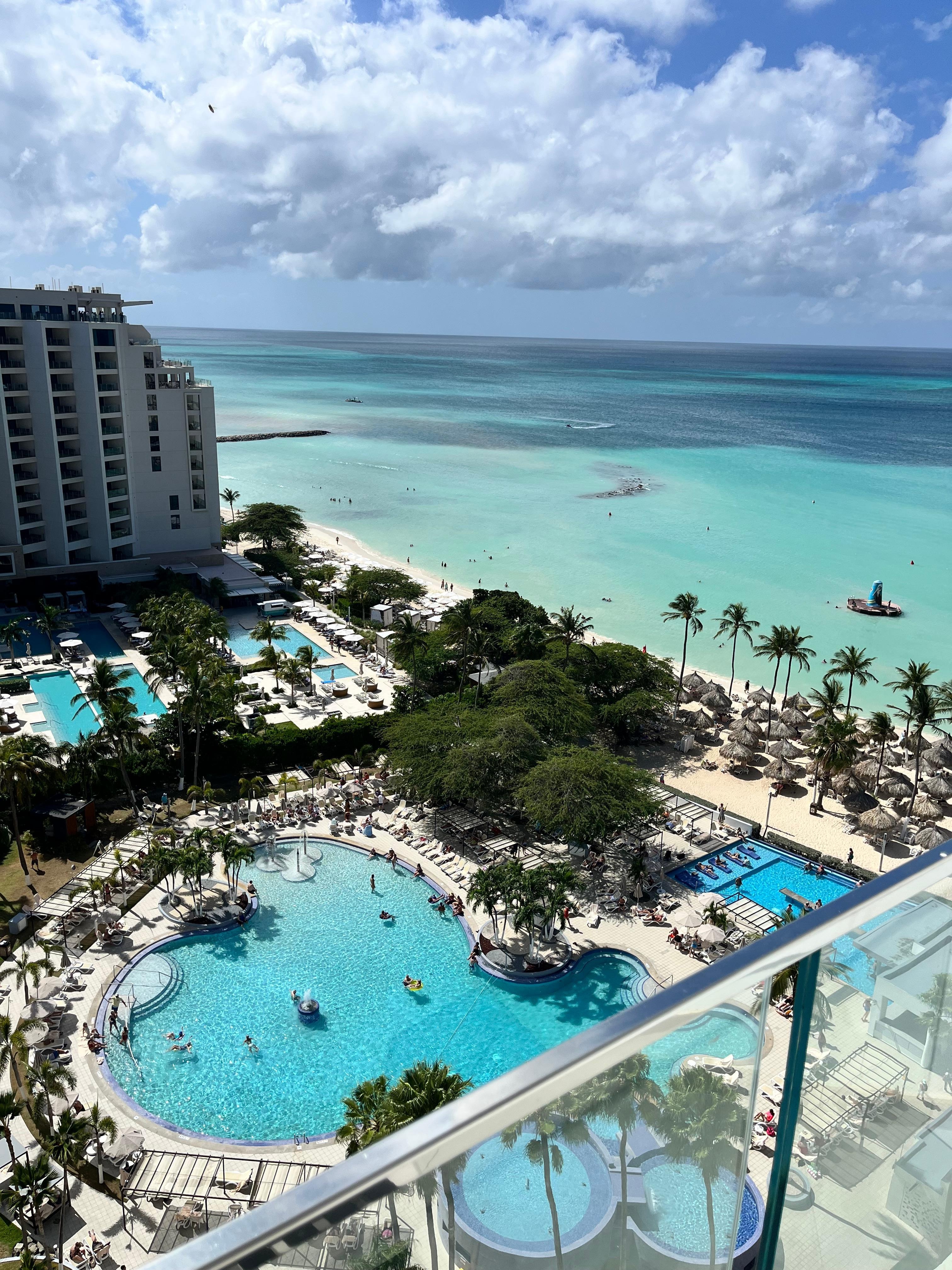 From our room, another day in paradise!