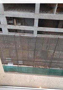 This is the view of the room they wanted me to stay at Holiday Inn Aerocity