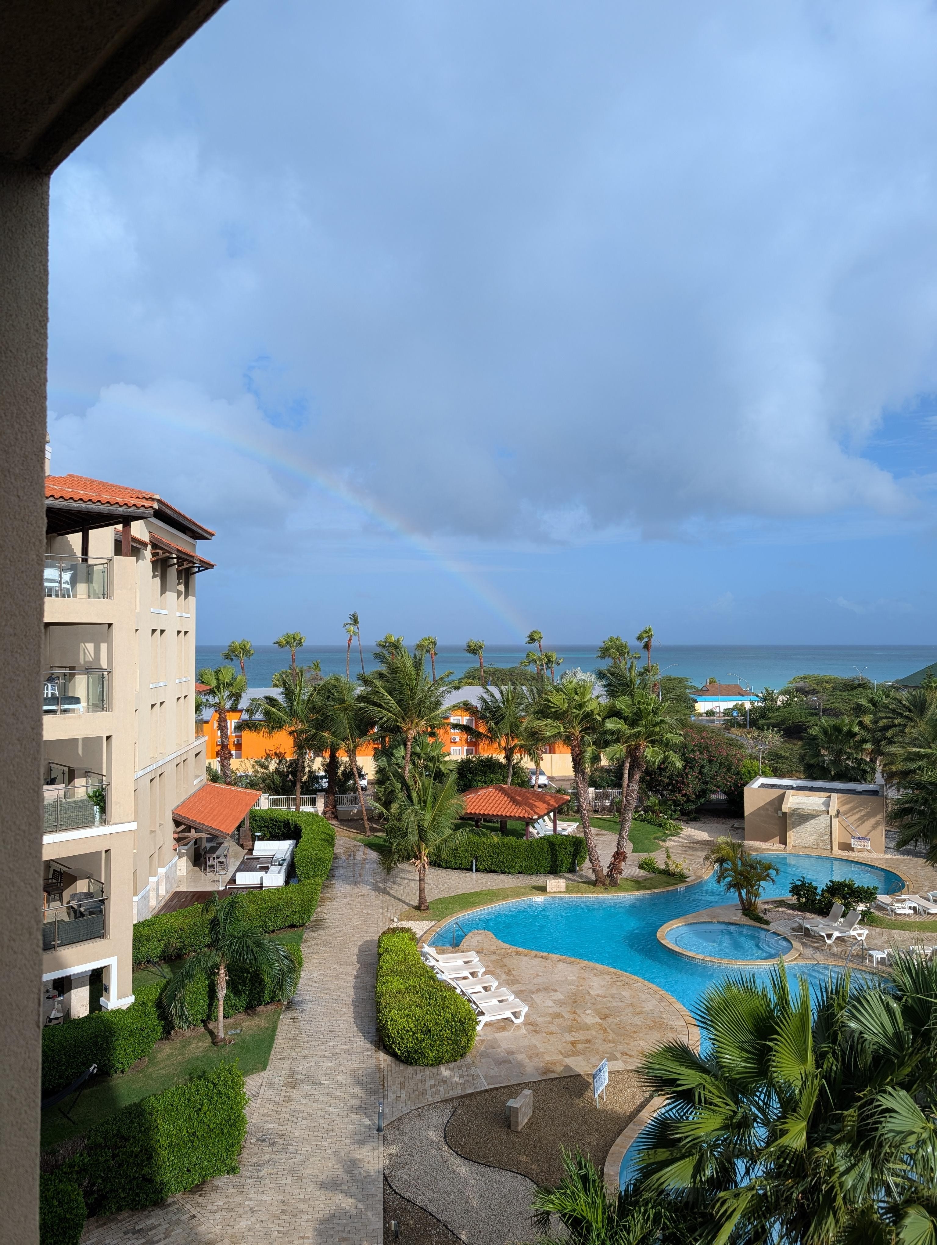 Quick Shower and Rainbow