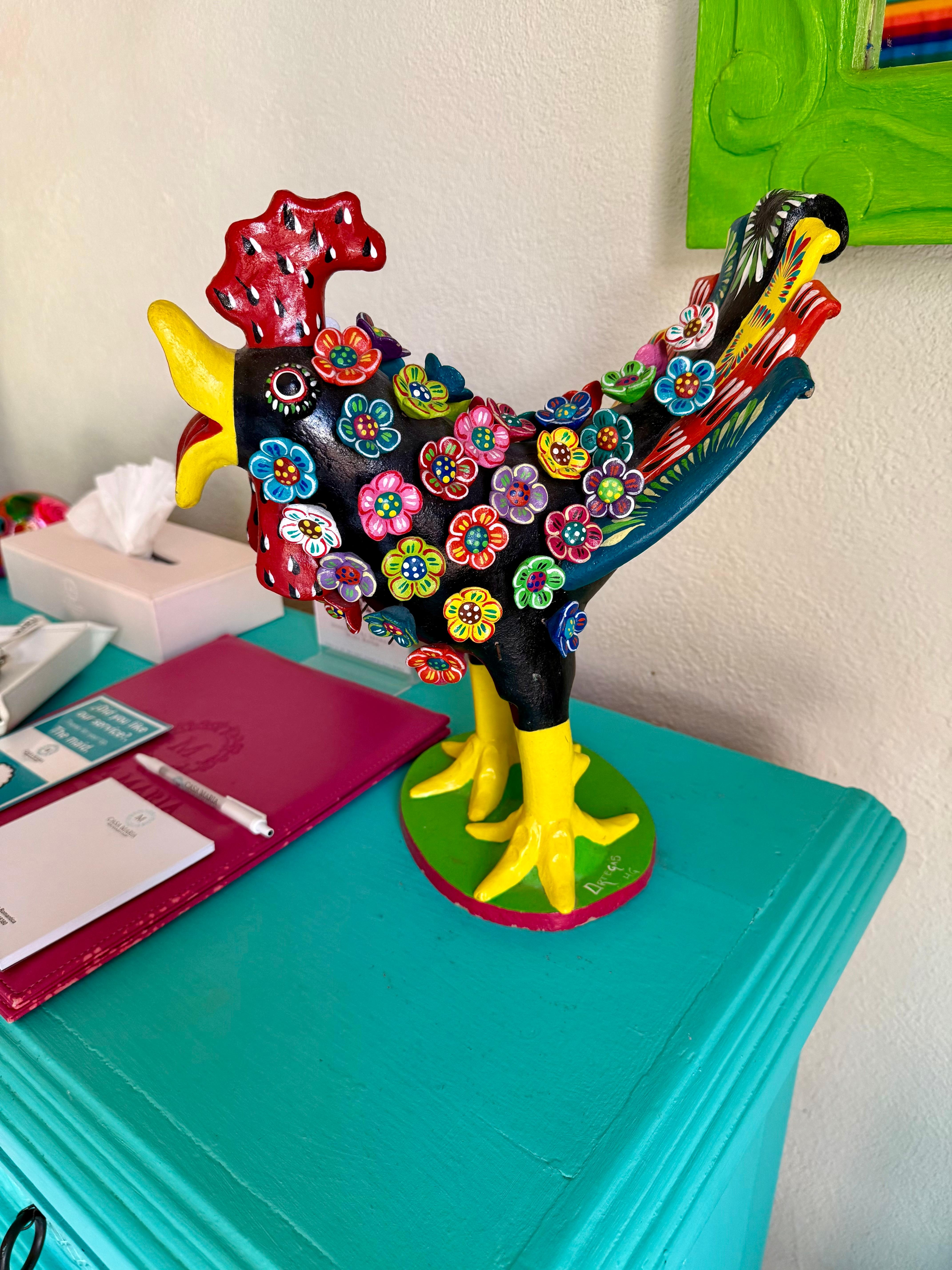 Fun & colourful accents in the rooms