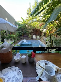 A vista é linda!