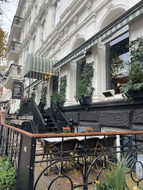 Exteriör av hotellet