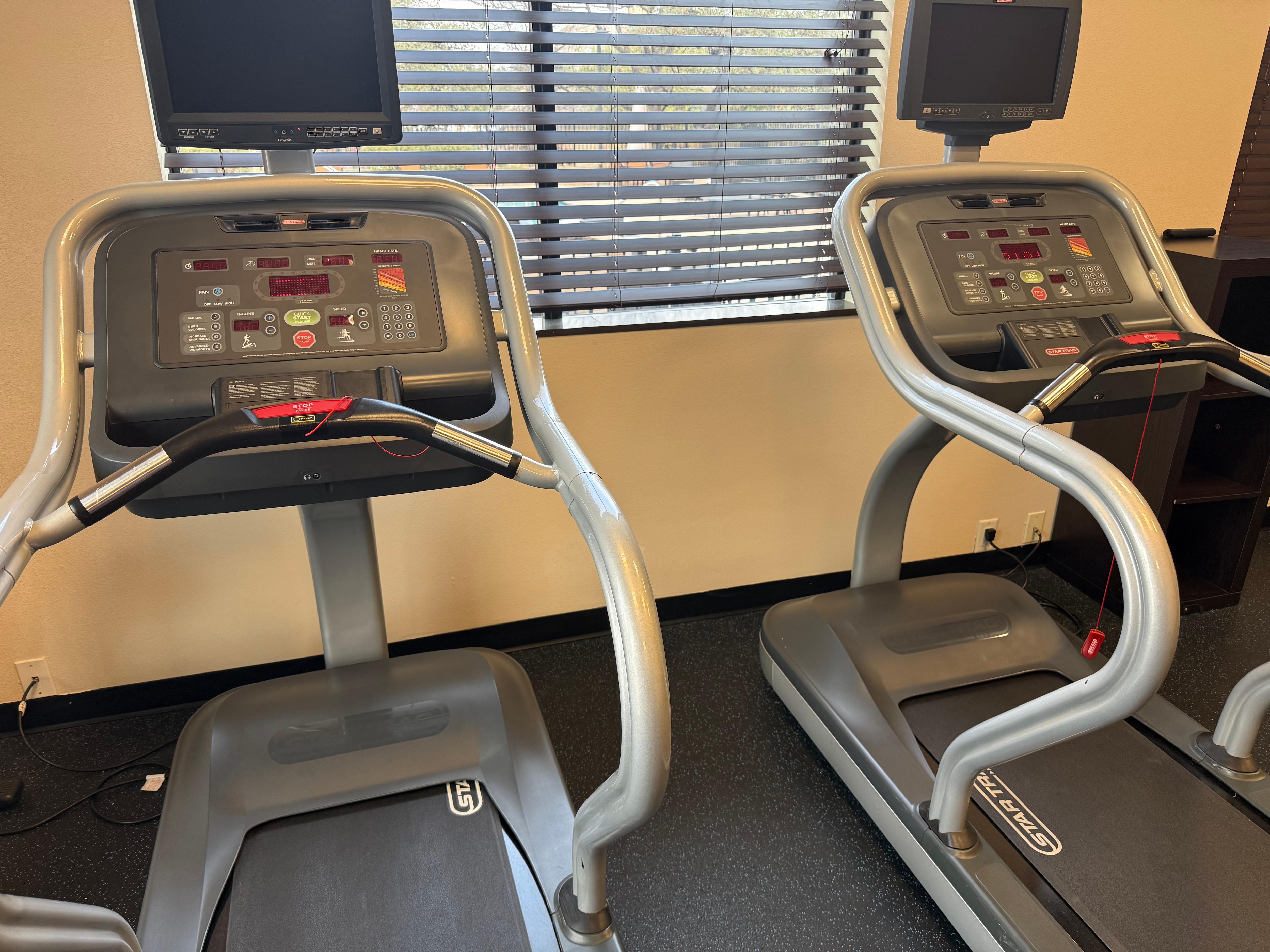 Both treadmills inoperable 