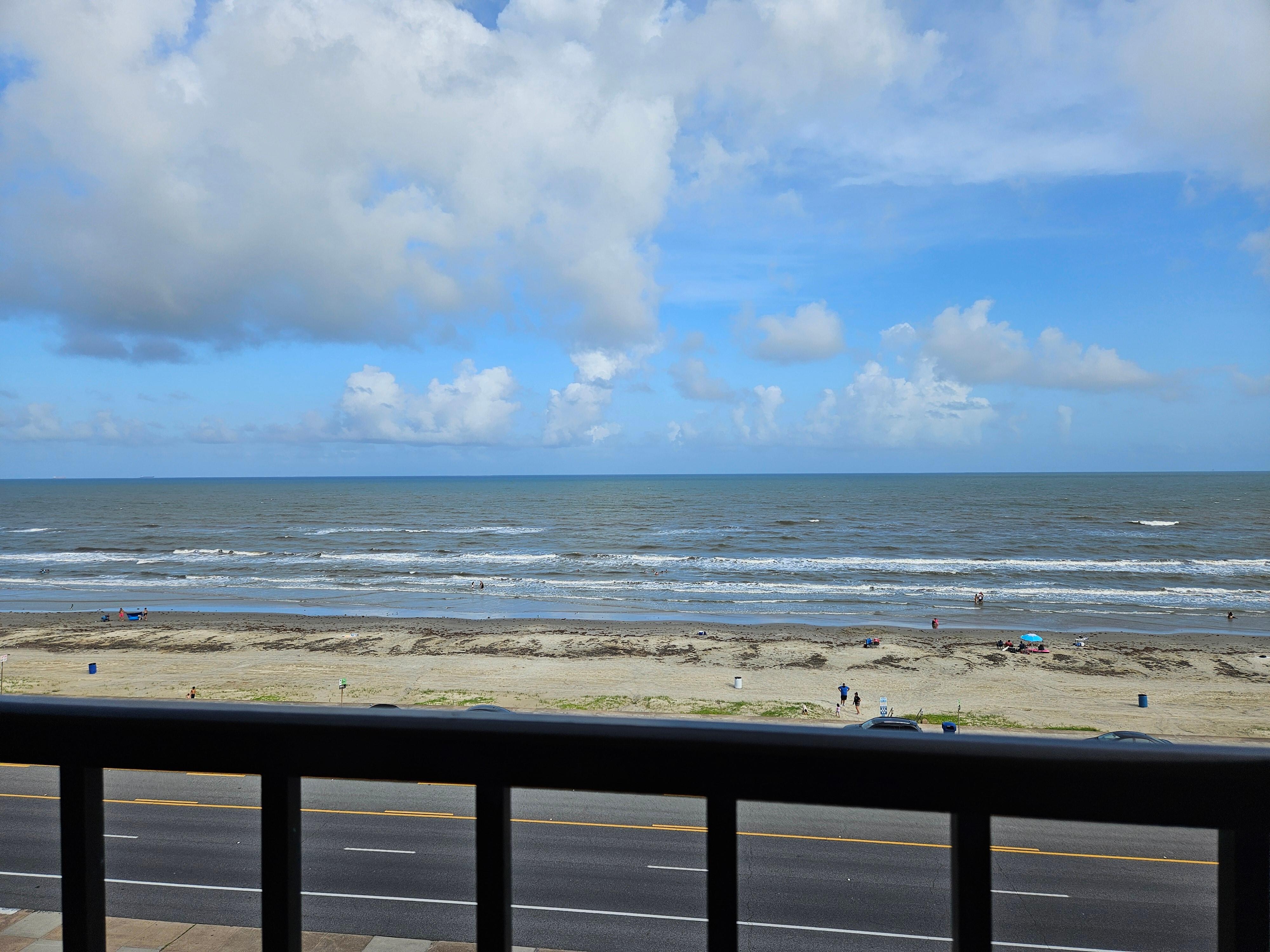 View from the balcony 