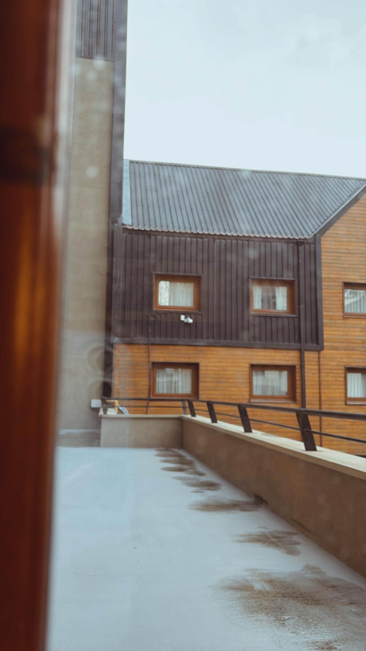 A vista do hotel é linda 