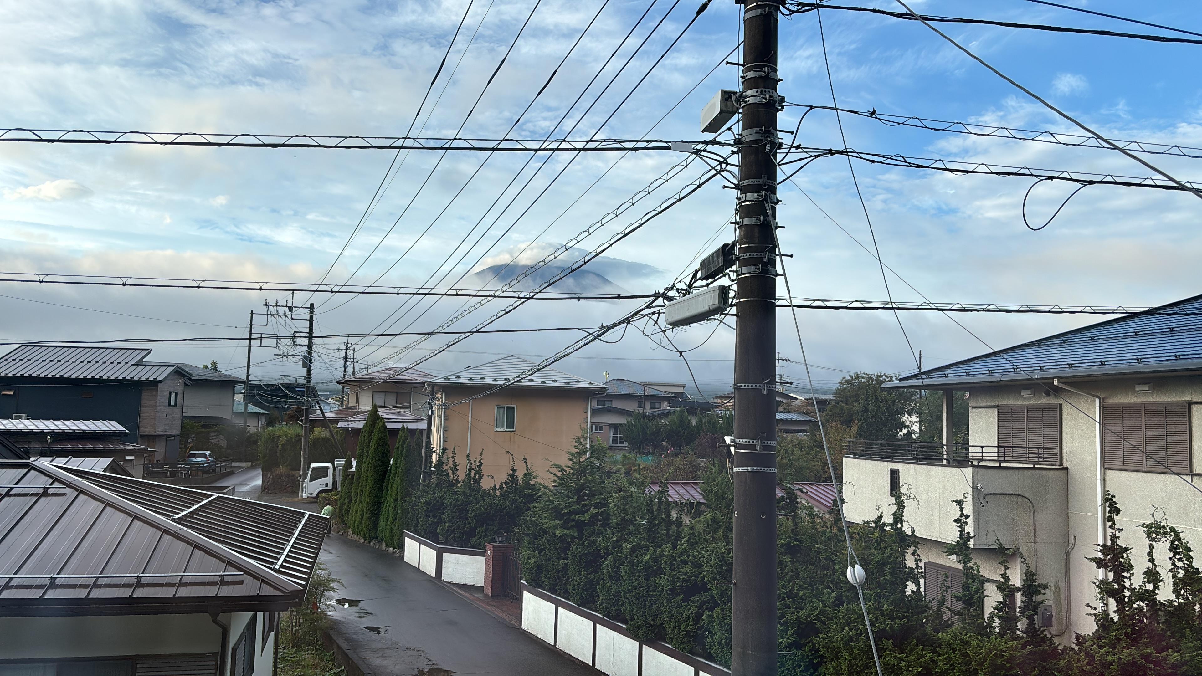 View from living area