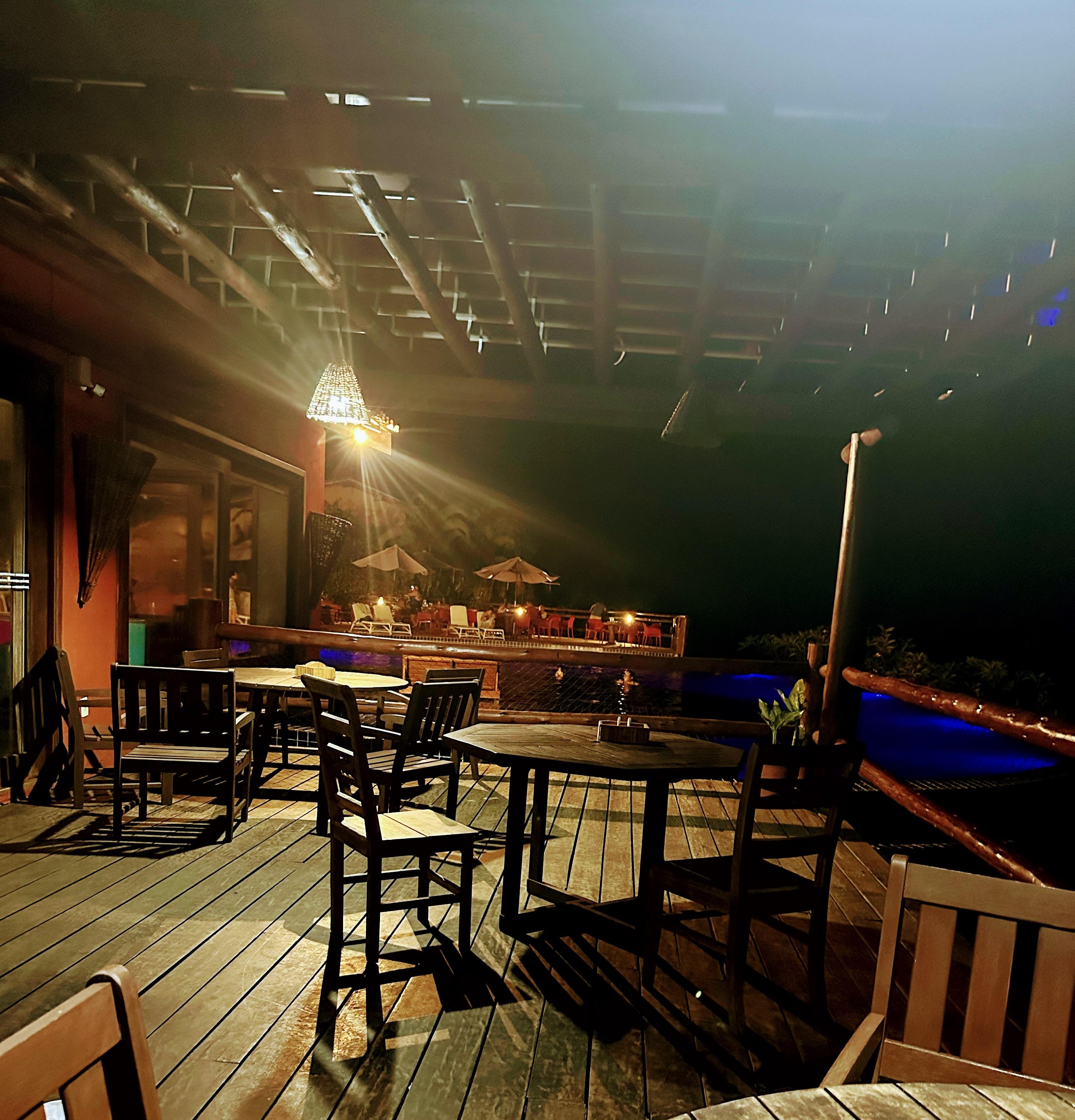 Um silêncio maravilhoso. 