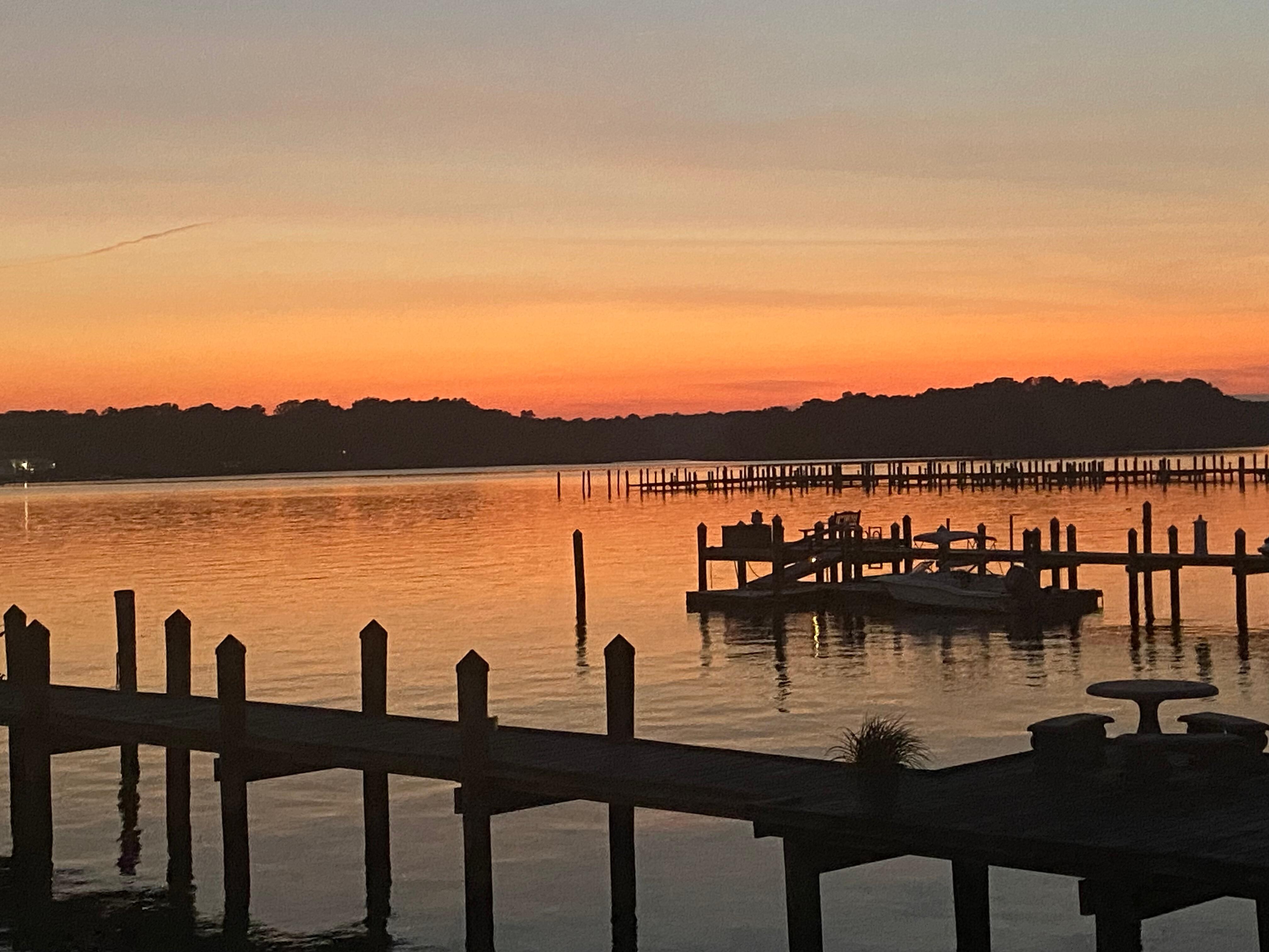 Views from the deck…… 