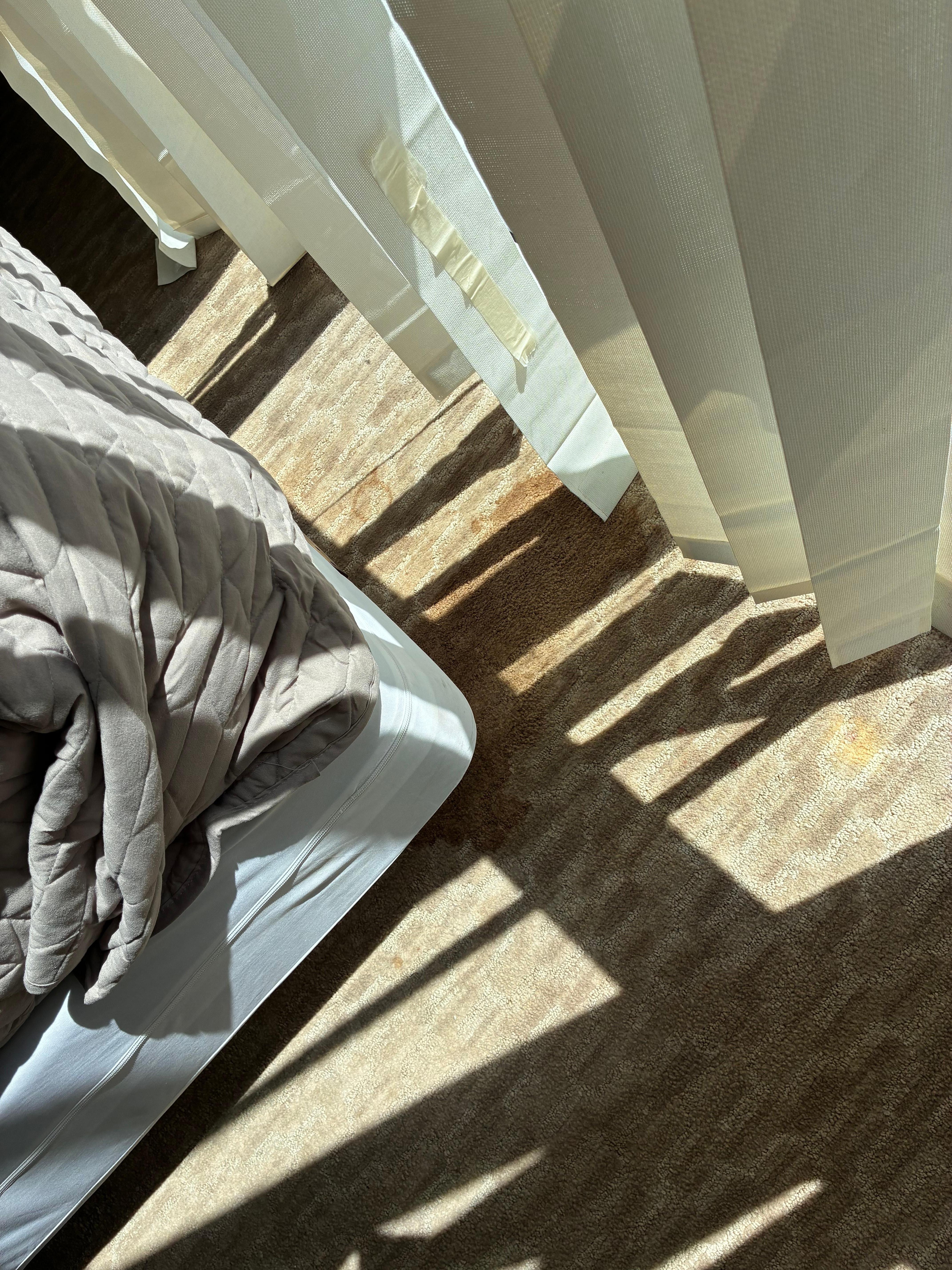 Wet stain in second bedroom