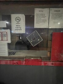 Front desk reception window