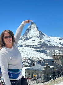 Seeing and touching the top of Zermatt!