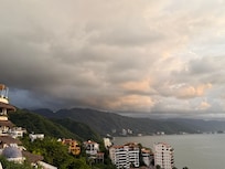View from pool area