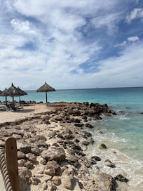 Shore line from our room