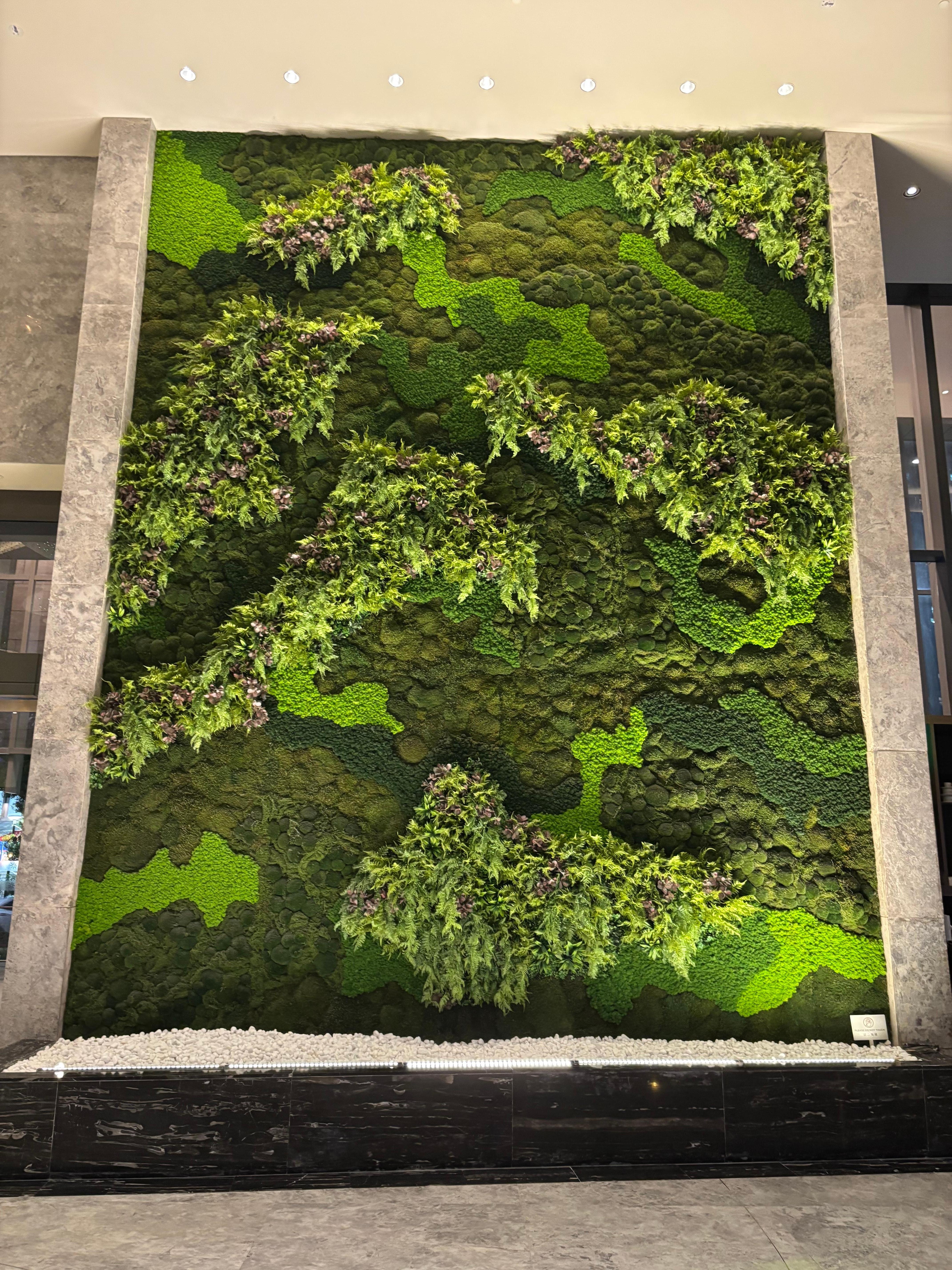 Lobby wall